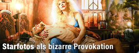 Name-Dropping ohne Ende / &copy;Bild: David LaChapelle / Book Cover, "Pieta with Courtney Love", 2006