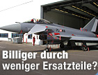Drei Eurofighter einfach stehen lassen / &copy;Bild: Eurofighter Typhoon