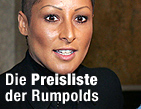 Preisaufstellung f&uuml;r Rumpold-Leistungen / &copy;Bild: APA