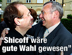 Trost f&uuml;r Shicoff / &copy;Bild: APA