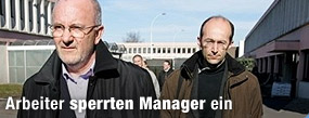 Manager als Faustpfand / &copy;Bild: AFP/Jean-Christophe Verhaegen (Montage)