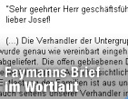 "Lieber Josef!" / &copy;Bild: APA; ORF.at (Montage)