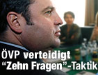 "Schmierenkom&ouml;die" oder "n&uuml;tzliche Fragen"? / &copy;Bild: Reuters/Heinz-Peter Bader