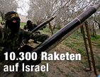 Beschuss begann 2001 / &copy;Bild: APA/EPA/Mohammed Saber