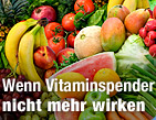 Vitaminpillen beugen Krankheiten nicht vor / &copy;Bild: Fotolia/Denis Pepin