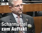 Schlagabtausch SPÖ - ÖVP / ©Bild: ORF