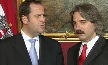 Josef Pröll, Erwin Buchinger