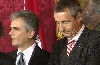 Werner Faymann, Martin Bartenstein