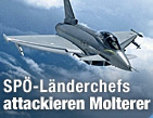 "An Steuerzahler denken" / ©Bild: Eurofighter GmbH