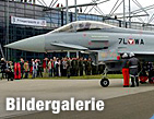 Die Ankunft des Eurofighters / ©Bild: AP
