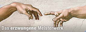 Freie Hand in der Papst-Kapelle / ©Bild: Sixtinische Kapelle/Rom, Vatikan