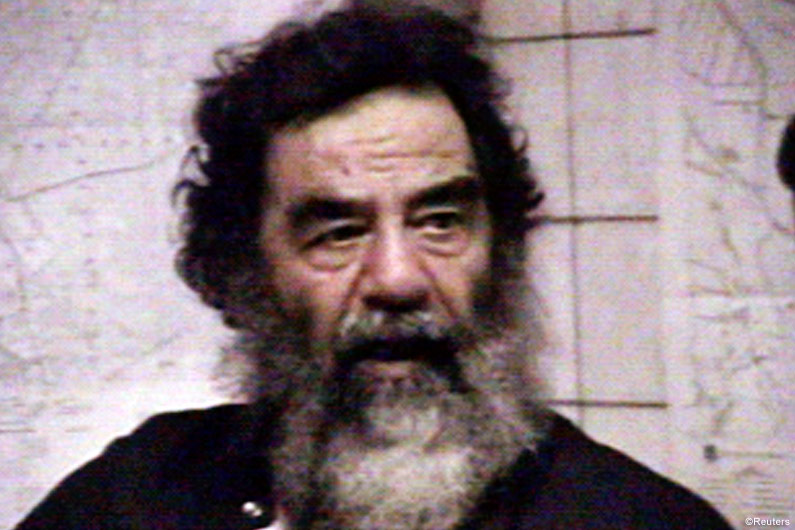 Ex-Diktator Saddam Hussein.